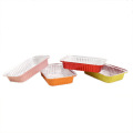 Color lunch box disposable lunch box microwave insulated lunch box